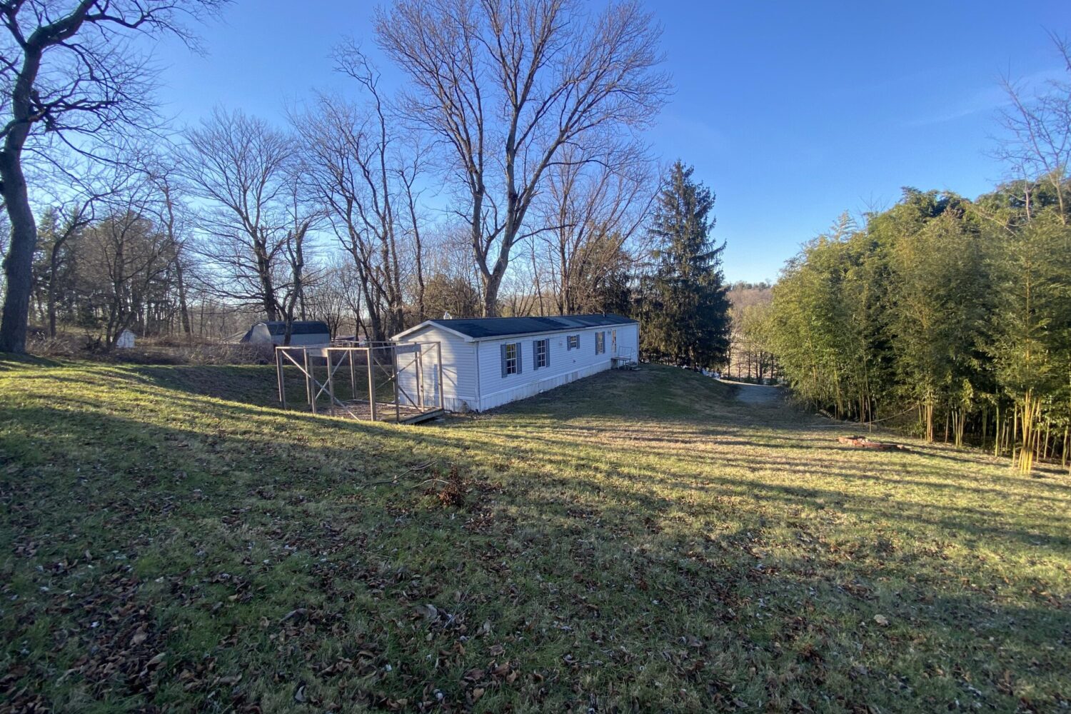 COMING SOON – .7 Acre Lot w/ 2 Bedroom Mobile Home